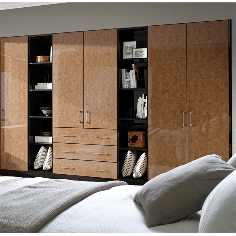 High Gloss Copperleaf Wardrobe & Kitchen Doors