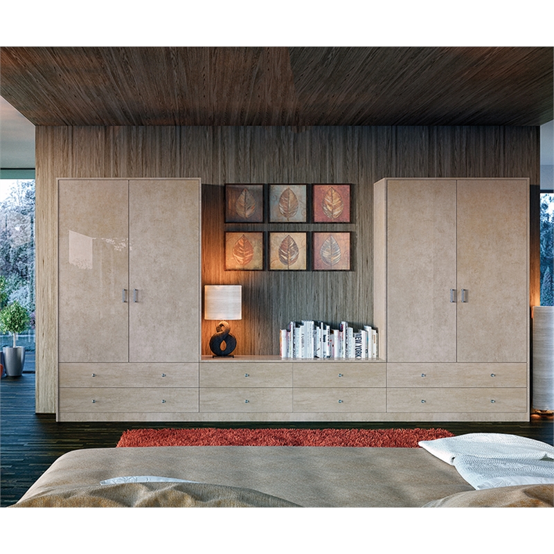 Ultra Gloss Limestone Acrylic Wardrobe Doors Kitchen Doors