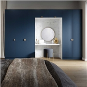 Supermatt Indigo Blue Fitted Bedroom