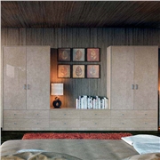 Zurfiz Ultra Gloss Limestone Wardrobe Doors